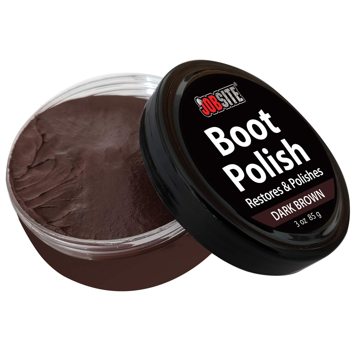 Premium Leather Boot & Shoe Polish Cream - Restores, Conditions & Polishes