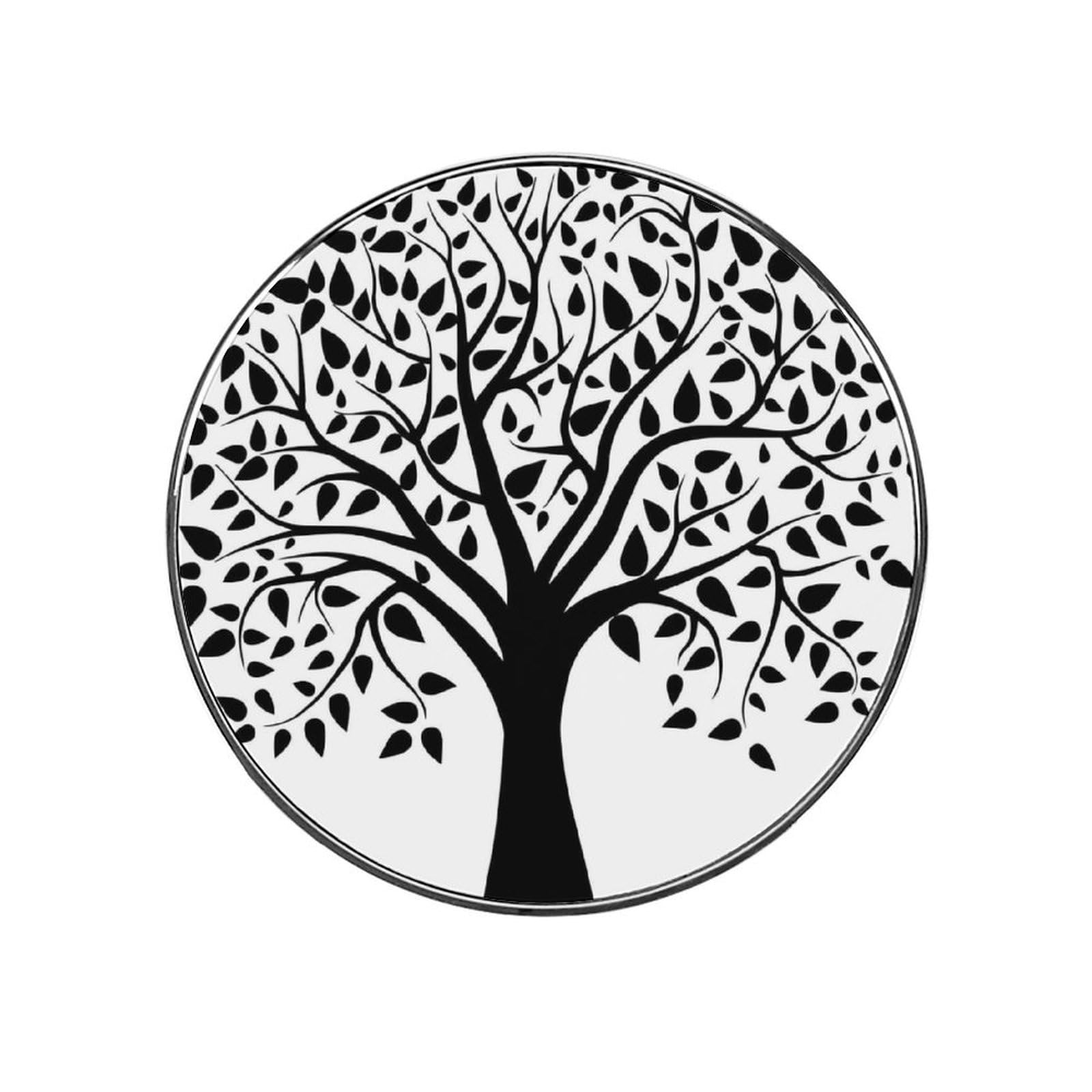 Black Tree Magnets For Fridge Kitchen Decoration For Refrigerators Whiteboards