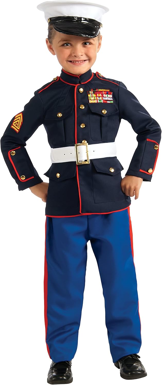 Rubies Marine Costume for Kids, Boy's Medium