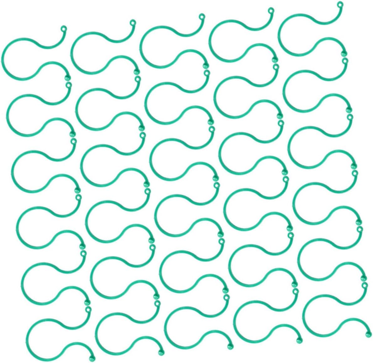 Yardwe 400pcs Plant Clamps for Garden Plants Clips Flower Grafting Clamps Easy to Use Fix