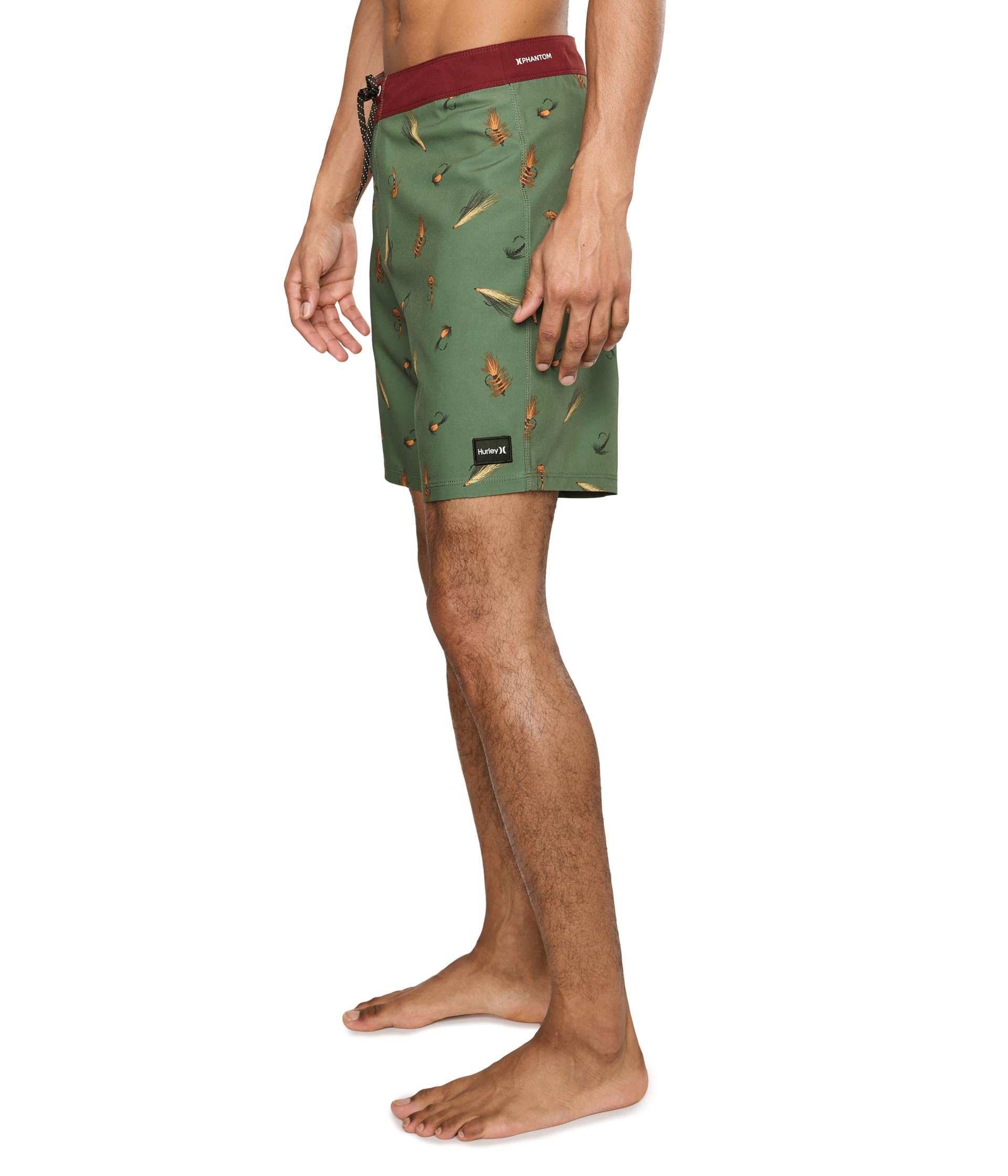 Hurley Kąpielówki męskie, Malzielony, 36