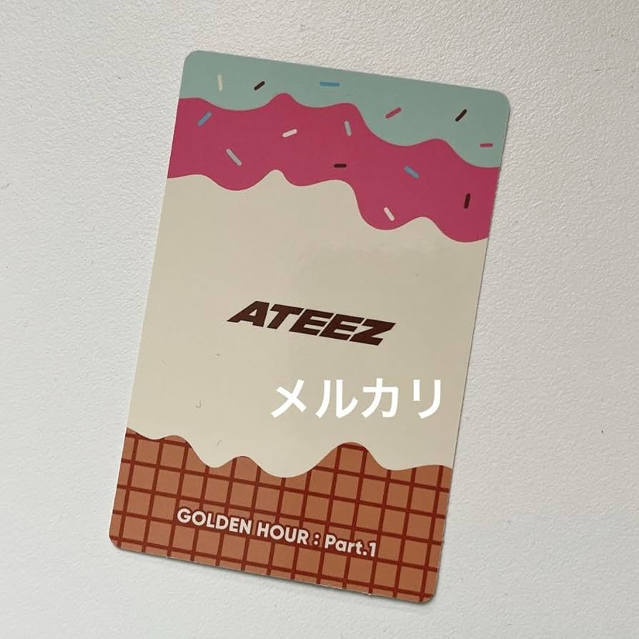 ATEEZ GOLDEN HOUR fnac限定 トレカ サン ATEEZ Golden Hour pt