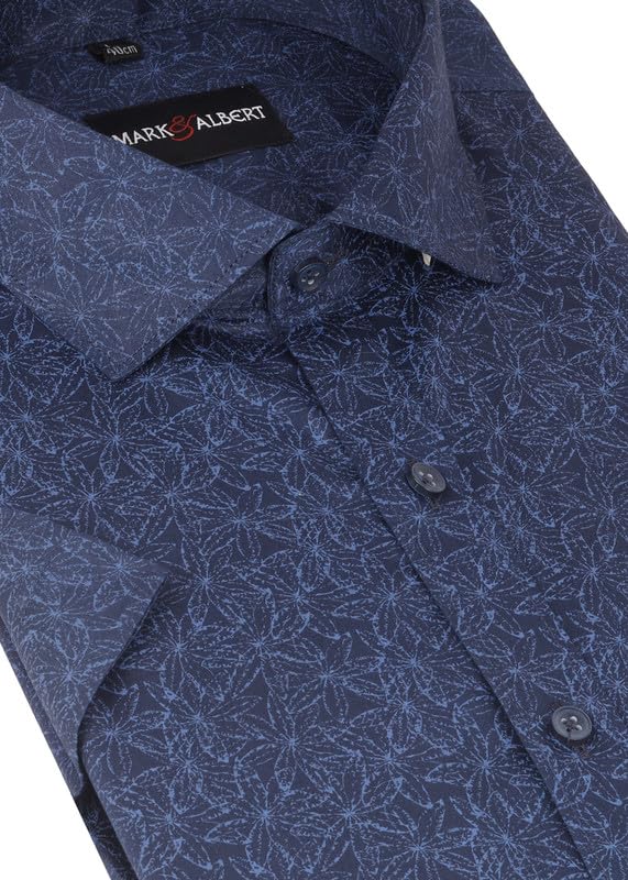 Image of MARK & ALBERT Men's Slim Fit Formal Shirt