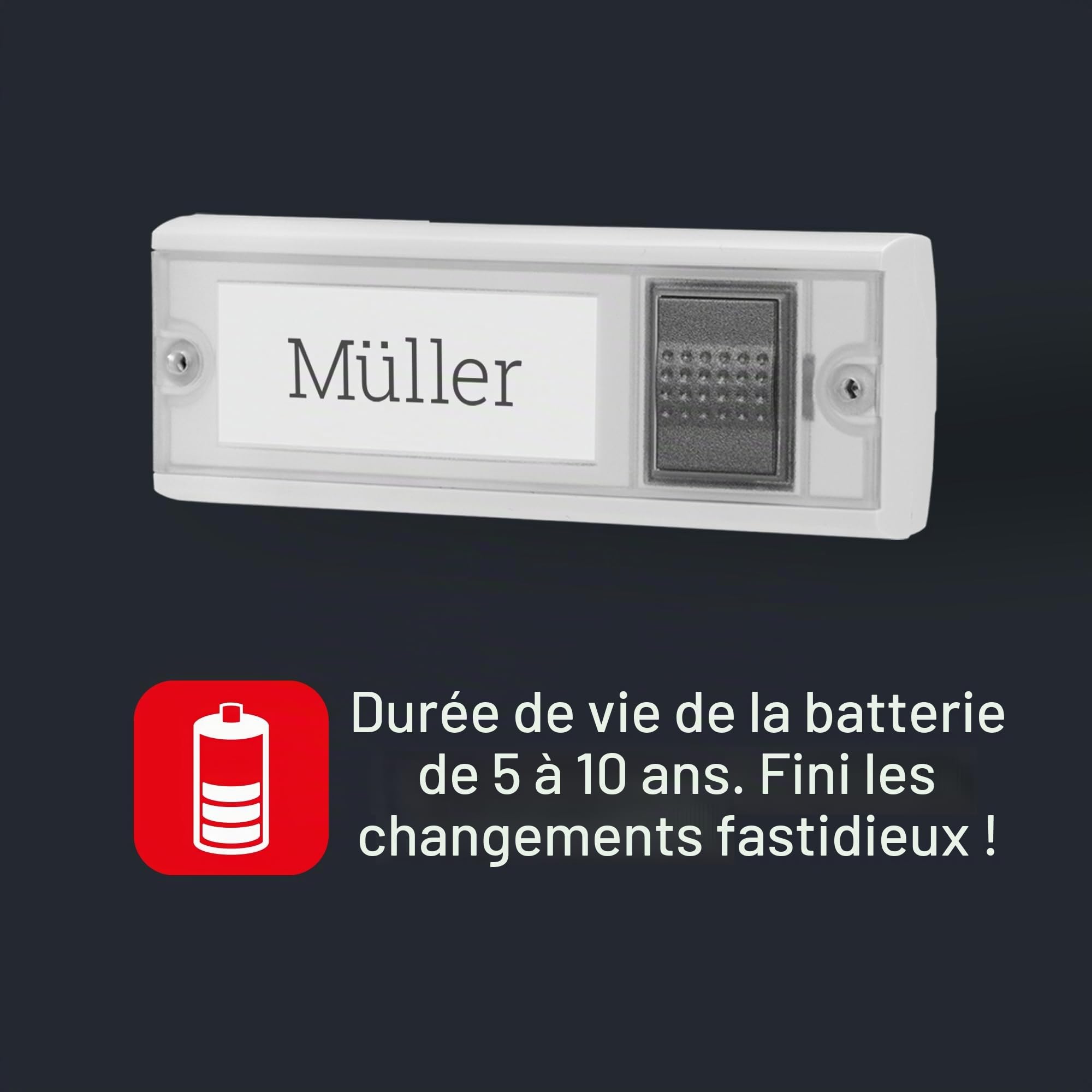 Grothe Mistral 200 Set complet pour sonnette sans fil