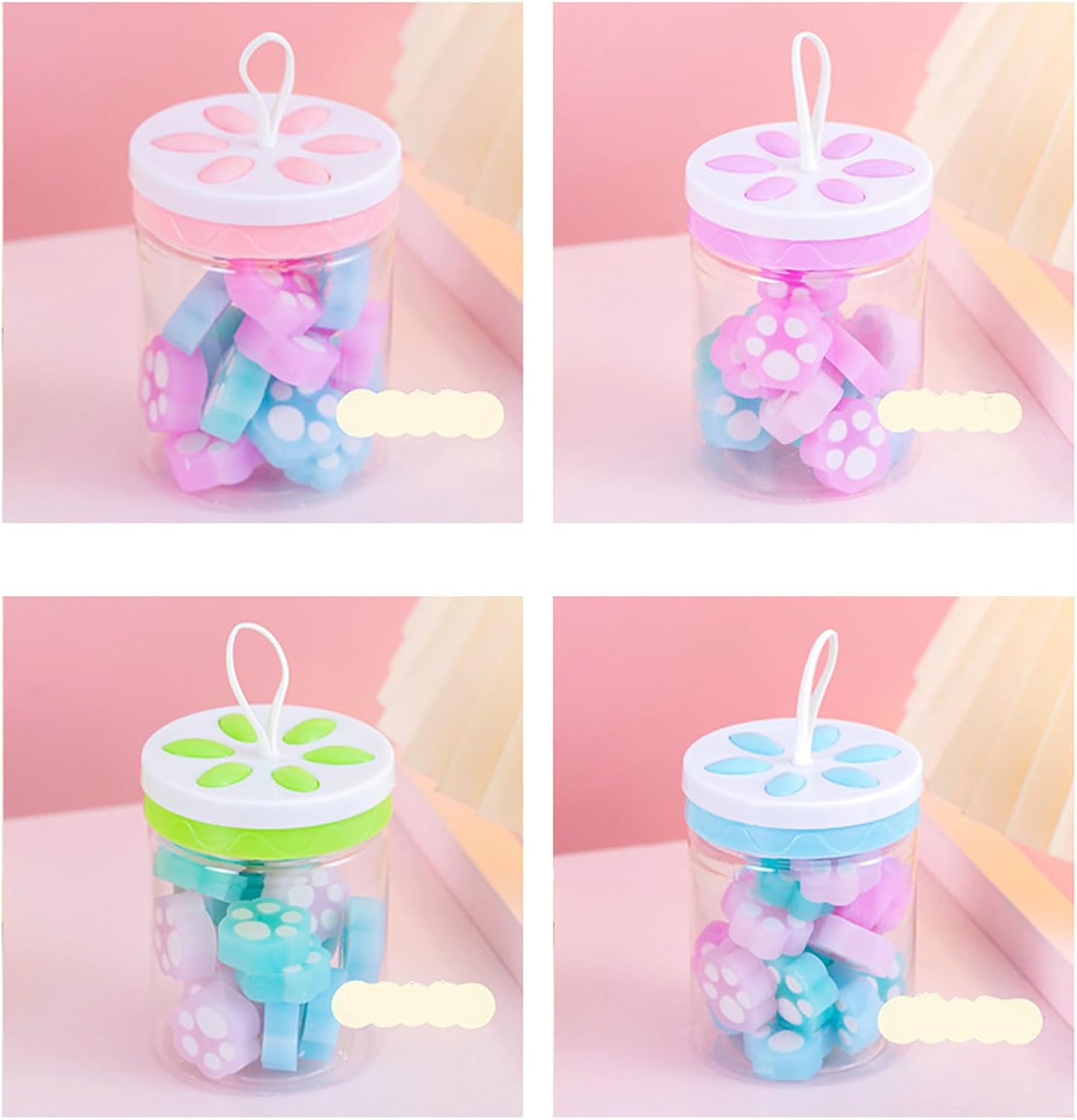 of Creative Shaped Erasers Adorable Design for Pencil Marks Classroom Prizes and Educational Study Tools Small Shaped