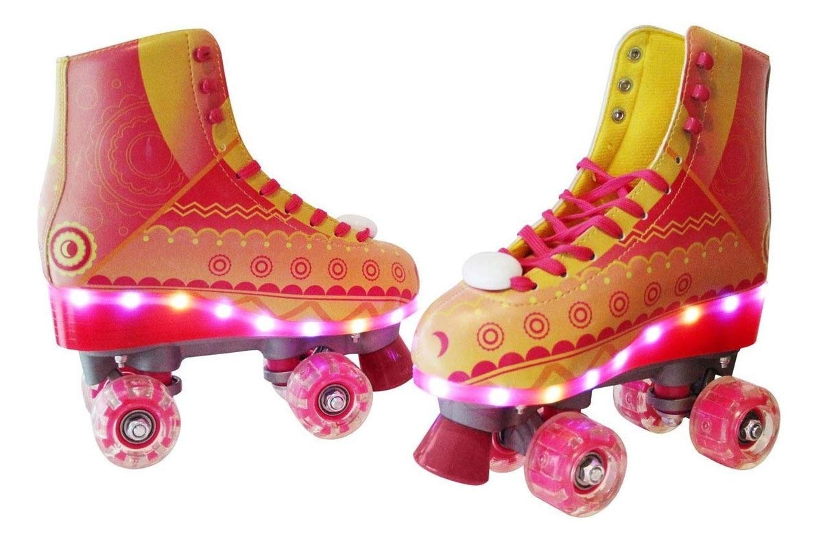 Ruedas Juguetron Patines Patines Roller Patines De Soy Luna Nuevos
