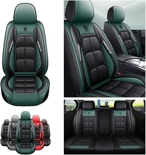 Fundas de asiento de coche de lujo para Mazda CX3 2015-2021 Juego completo de fundas de cojín de cuero para vehículo automotriz, protectores de