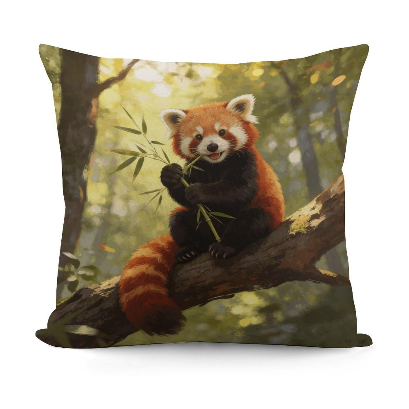 LZQPOEAS Animal Collection Throw Pillow Cover 18 X 18 in Cozy Couch Pillow Covers Farmhouse Throw Pillow Case Modern Square Pillowcase Home Decor Cushion Cover for Bedroom Living Room