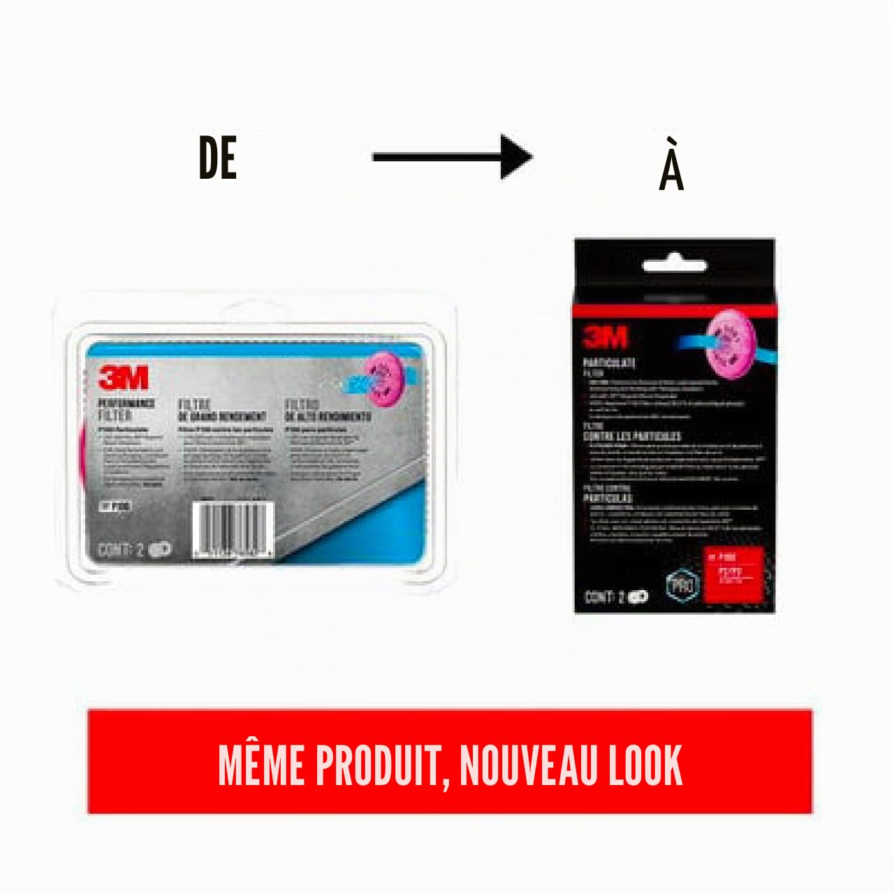 3 m filtre à particules P100, R-2091