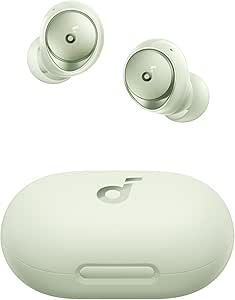 Soundcore by Anker Space A40 Auto-Adjustable Active Noise Cancelling Wireless Earbuds, Reduce Noise by Up to 98%, 50H Playtime, Hi-Res Sound, Comfortable Fit, App Customization(Renewed) asin的图片