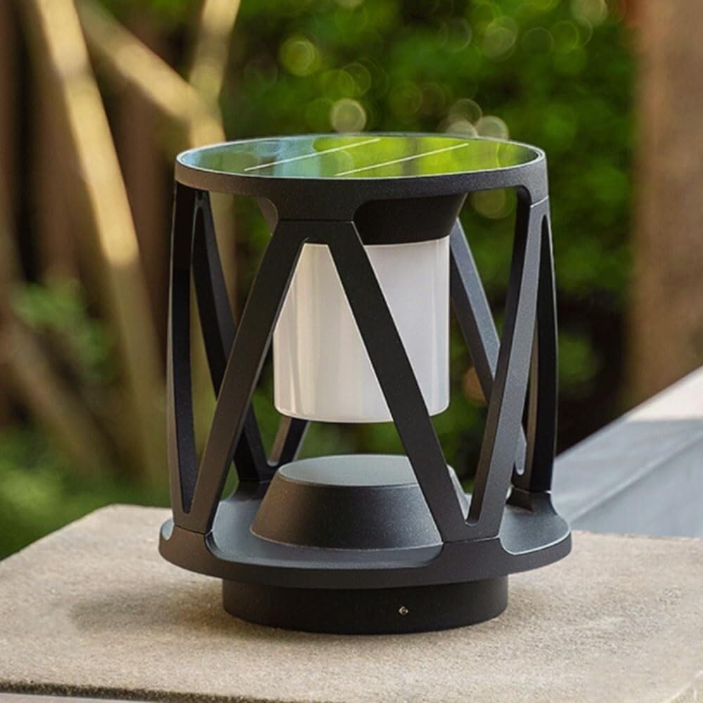 Pfostenleuchten Außenbereich Solar-LED-Pfostenkappenleuchten for den Außenbereich, wasserdichte Aluminium-Gartenlampe, Terrassensäulenleuchte, regensichere Straßenpfostenleuchte, Außensolarleuchten fo