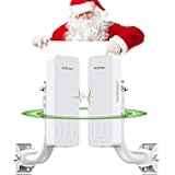 Wireless Bridge, 3KM 5.8G Point to Point Outdoor CPE, Long Range WiFi Bridges for PtP/PtMP with 14DBi High Gain Antenna for Network Sharing,Network Extend,Starlink Network Extend (CPE660)