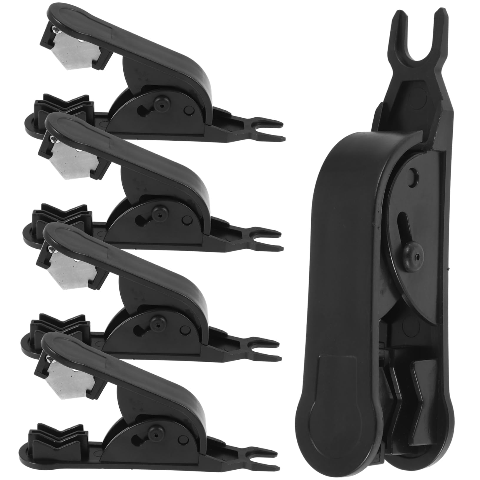 KONTONTY Hose Cutters Tubing Hose Cutters 5pcs Ratchet Tube Cutter Water Pipe Scissors Air Hose Brake Cutter Air Tube Cutters