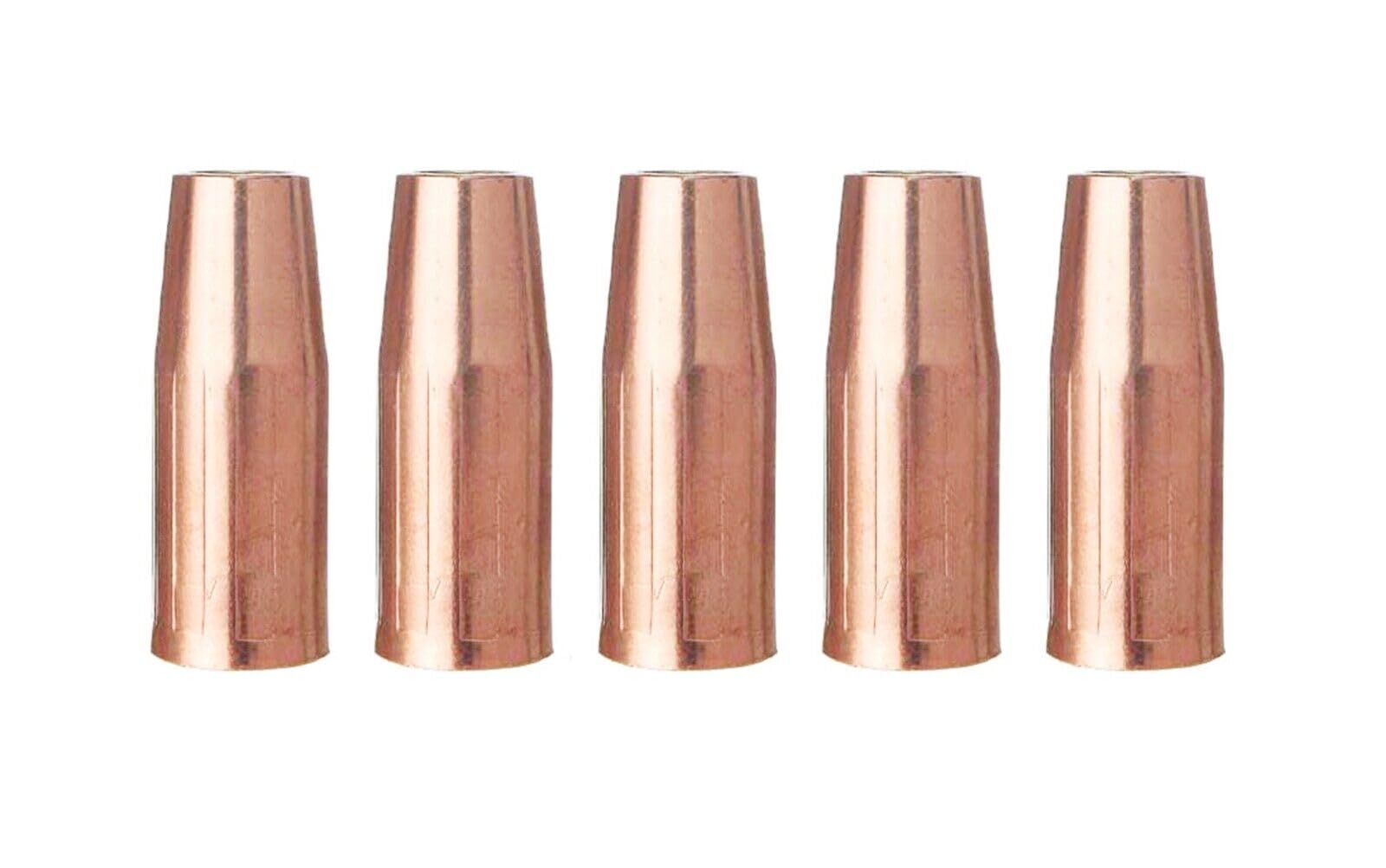 Tips Nozzle Diffuser Liner fits Lincoln SP-135 Plus SP-135T MIG Welder 5-PK Gas Nozzle 1/2"