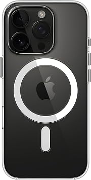 Crystal Clear Ultra Transparent Hybrid Material Case Semi-Soft Semi-Hard Yellowing Resistant Case Cover Compatible with Origin+ Series MagSafe for Minesk iPhone 16 Pro (Ultra Transparent, 16 Pro)