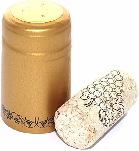 Home Brew Ohio Professional corcho-pvc Paquete con oro Uvas), color negro