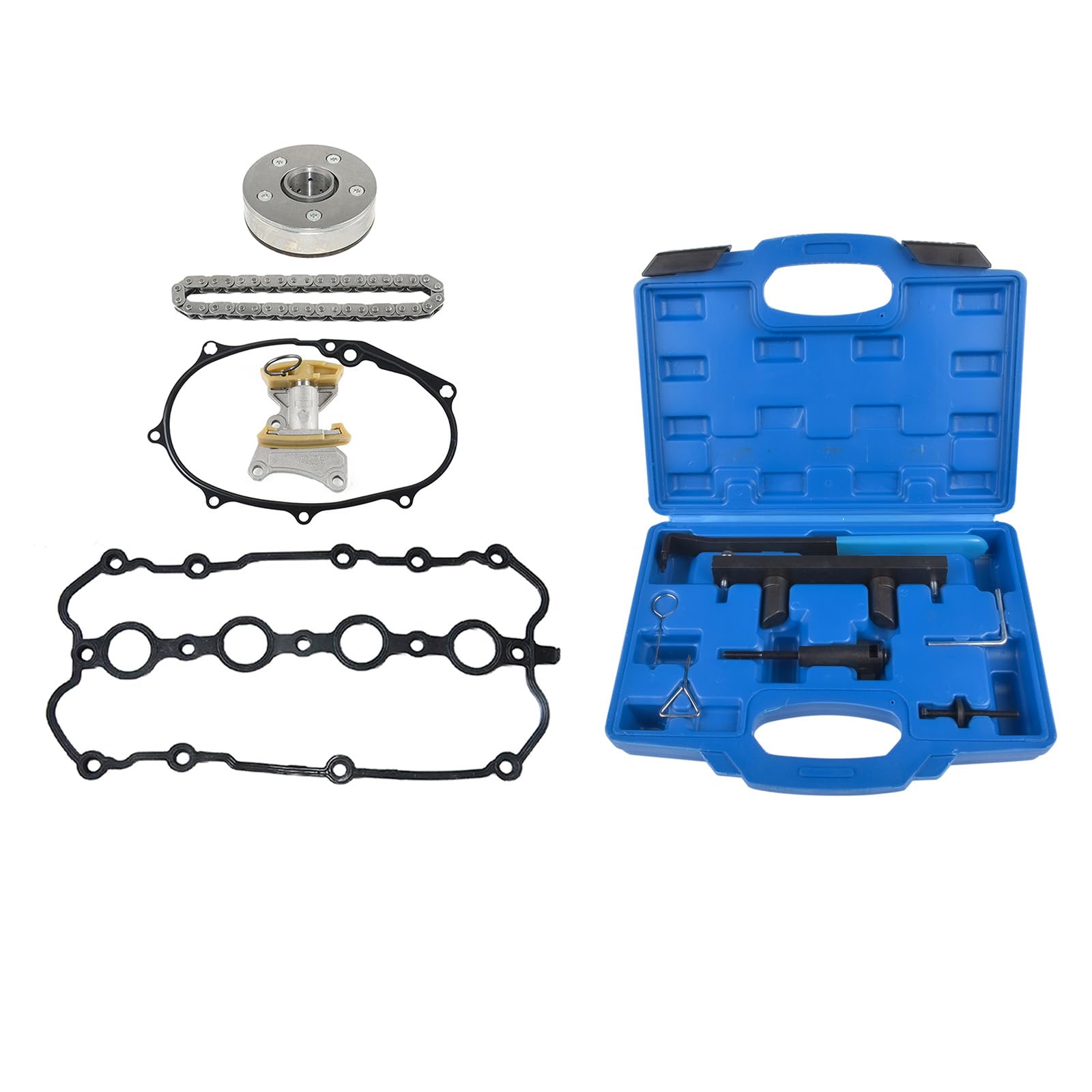 Juego de cadenas de distribución y herramientas compatibles con Scir0cc0 E0S G0lf 0ctavia 2.0 FSI CDMA T10252 06F103483D