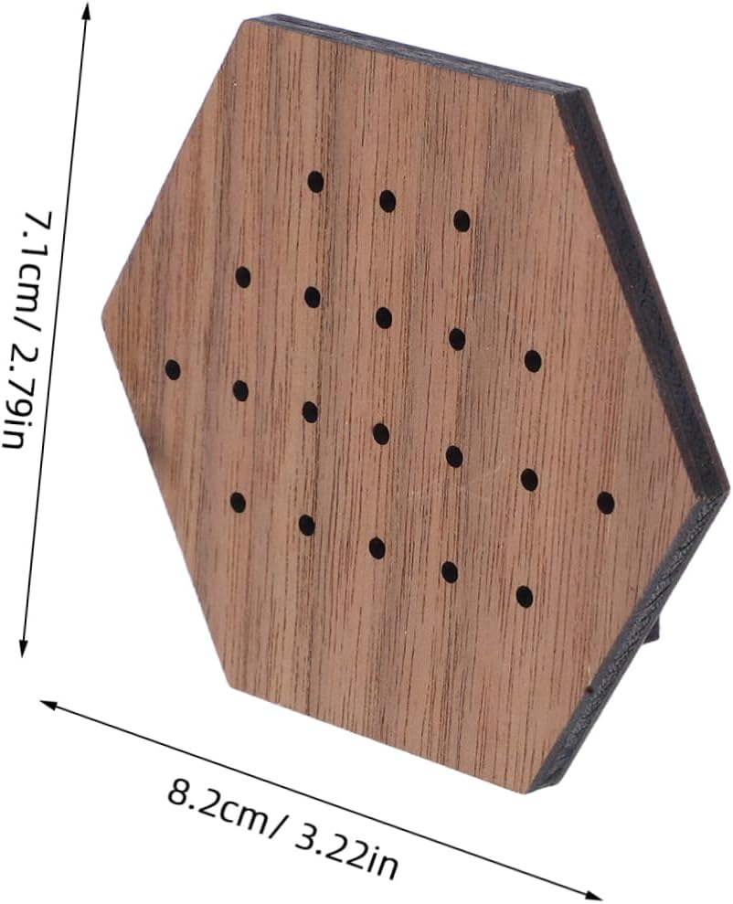 Baluue Solid Wood Jewelry Stand Display Rack Necklace and Earring Holder Jewelry Tower for Home and Retail