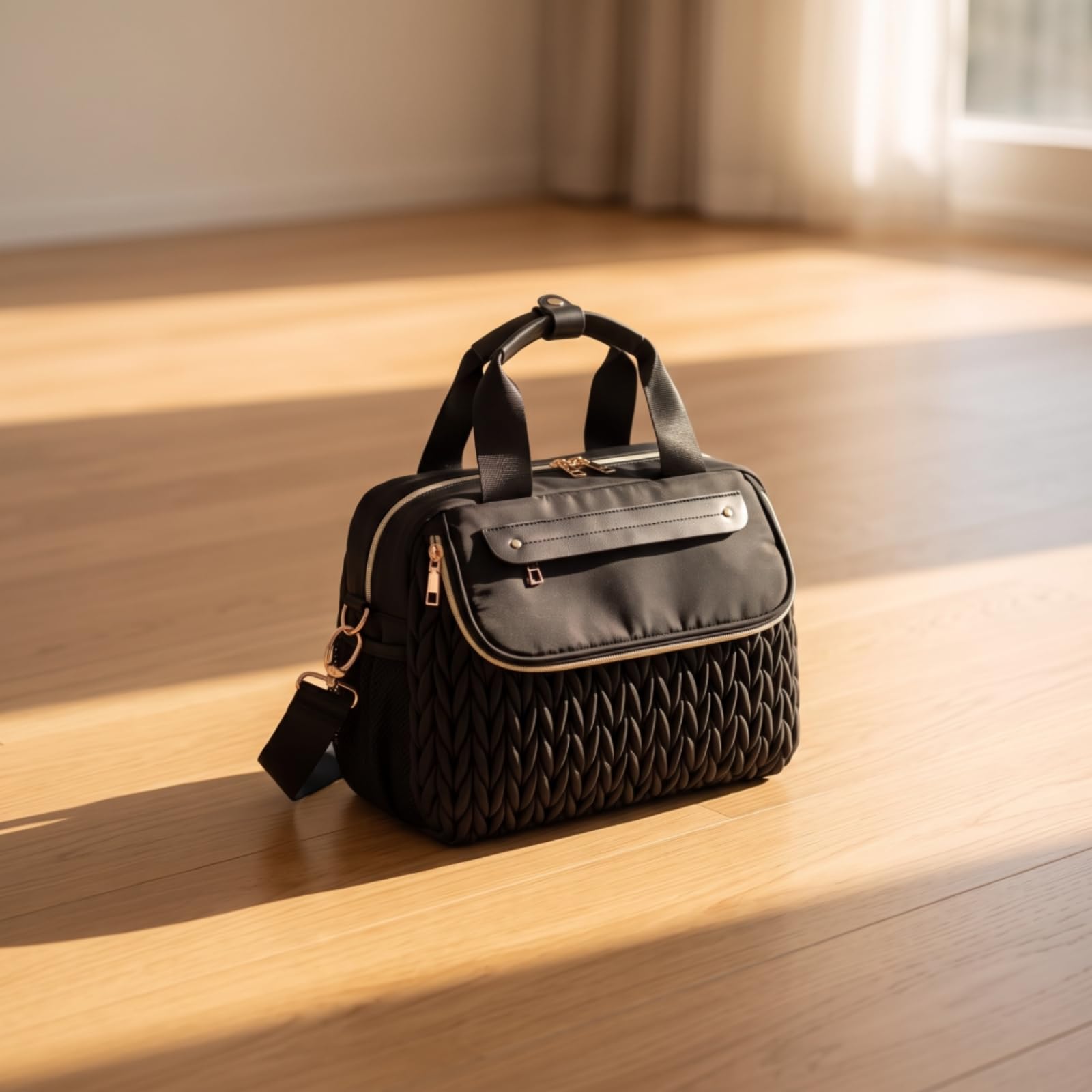 Borsa Cambio con Fasciatoio Impermeabile Borsa con Fasciatoio Trapuntata per Genitori, Array, Marrone