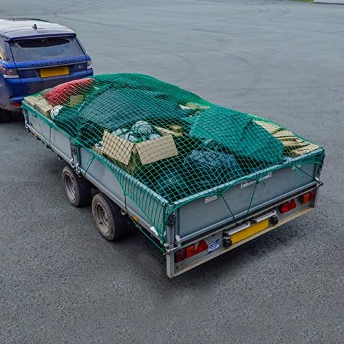 Truck/Trailer/Cargo Net [Choose Your Size] [Super Heavy Duty] with Fixing Cords (02. 18' x 12')