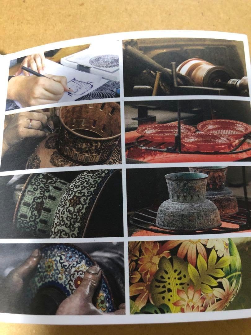 批发中国铜火锅景泰蓝搪瓷纯铜火锅酒精火锅单火锅野餐锅 中国