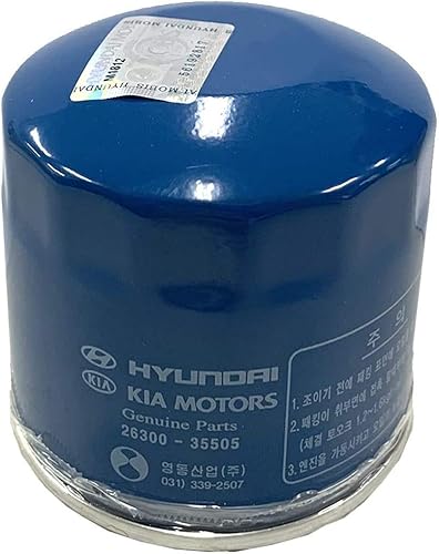 Miniatura 8 de Filtro de aceite original para Hyundai 26300-35504