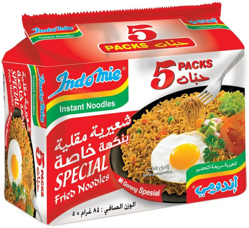 Indomie Special Fried Instant Noodles 85g x 5 Pieces