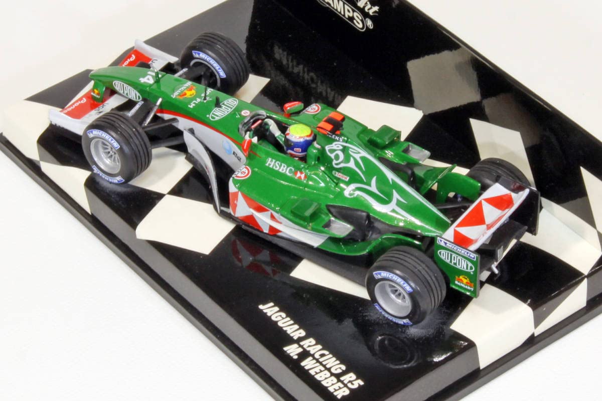 Amazon | 1/43 MINICHAMPS ジャガーレーシング R5 M.ウェバー