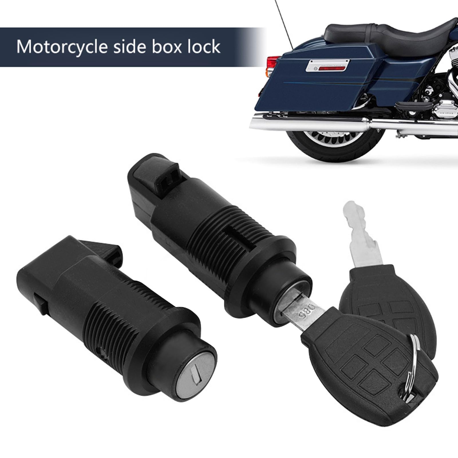 Accessoire Moto Harley électra Glide Serrure Sacoche Harley