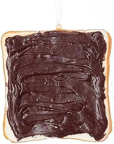 Adorno de tostadas en rodajas de chocolate