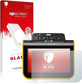 upscreen Screen Protector Film compatible with Kodak Slide N SCAN Film - 9H Glass Protection, Extreme Scratch Resistant