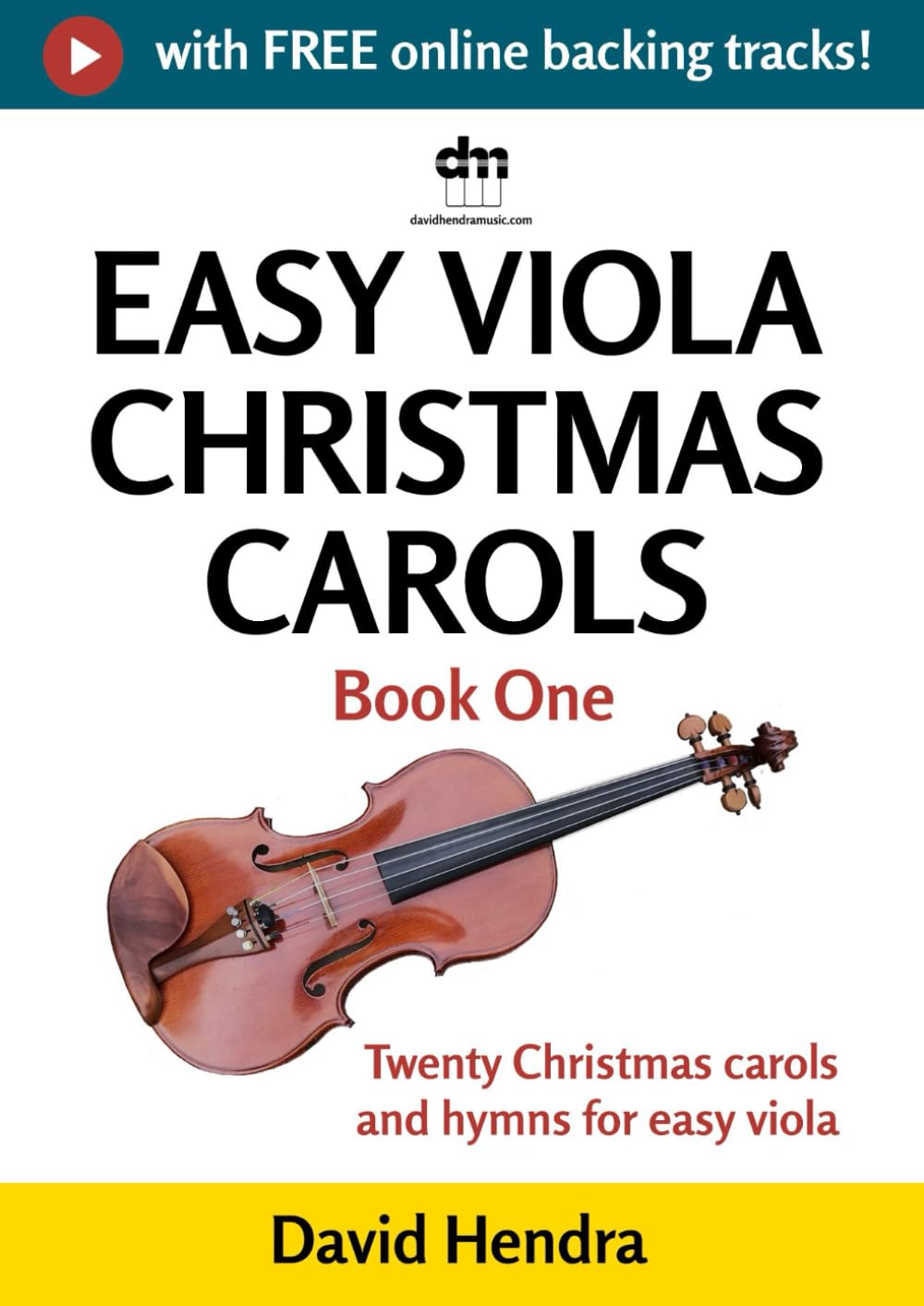 Easy Viola Christmas Carols recueil partitions alto débutant musique de Noël traditionnelle