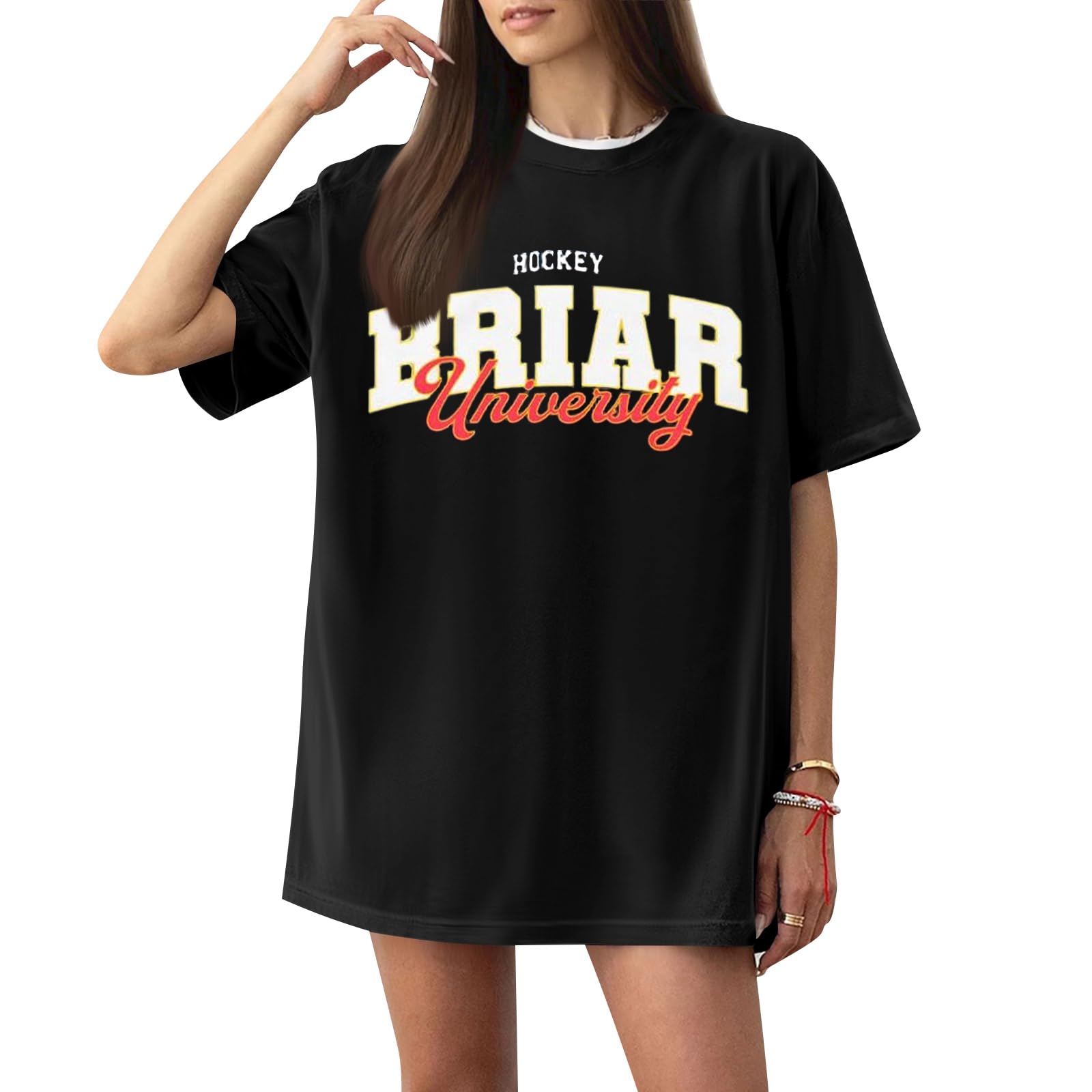Briar U Shirt Graham 44 & Logan 22 & Tucker 46 & Di Laurentis 66 Off Campus Shirts Unisex Short Sleeve Briar University Shirts Sports Inspired Hockey Theme Tshirts Off Campus Merch for Fans