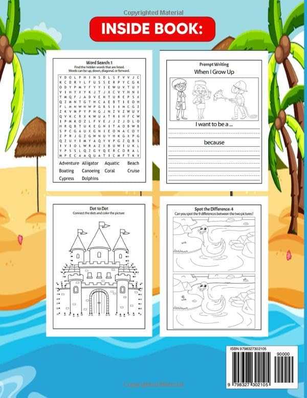 Hunter and Hailey's: Florida Trip Activity Book (The Adventures of Hunter and Hailey) - Image 2