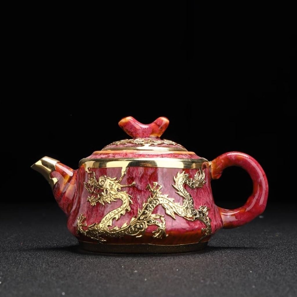 Ceramiczny czajniczek do domowego biura Kung Fu zestaw do herbaty czajniczek ceramiczny pojedynczy garnek popołudniowa herbata nauka czajniczek herbata impreza dekoracja dzbanek do herbaty ceramiczny