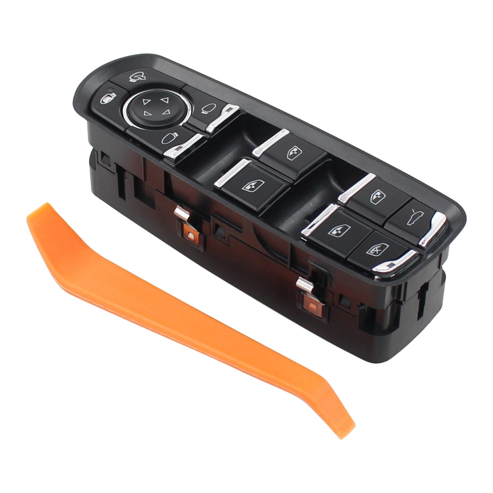 MOTOKU Front Left Master Power Window Switch for Porsche Panamera 2011-2016 Macan 2015-2024 Cayenne 2011-2021 LH Driver Side