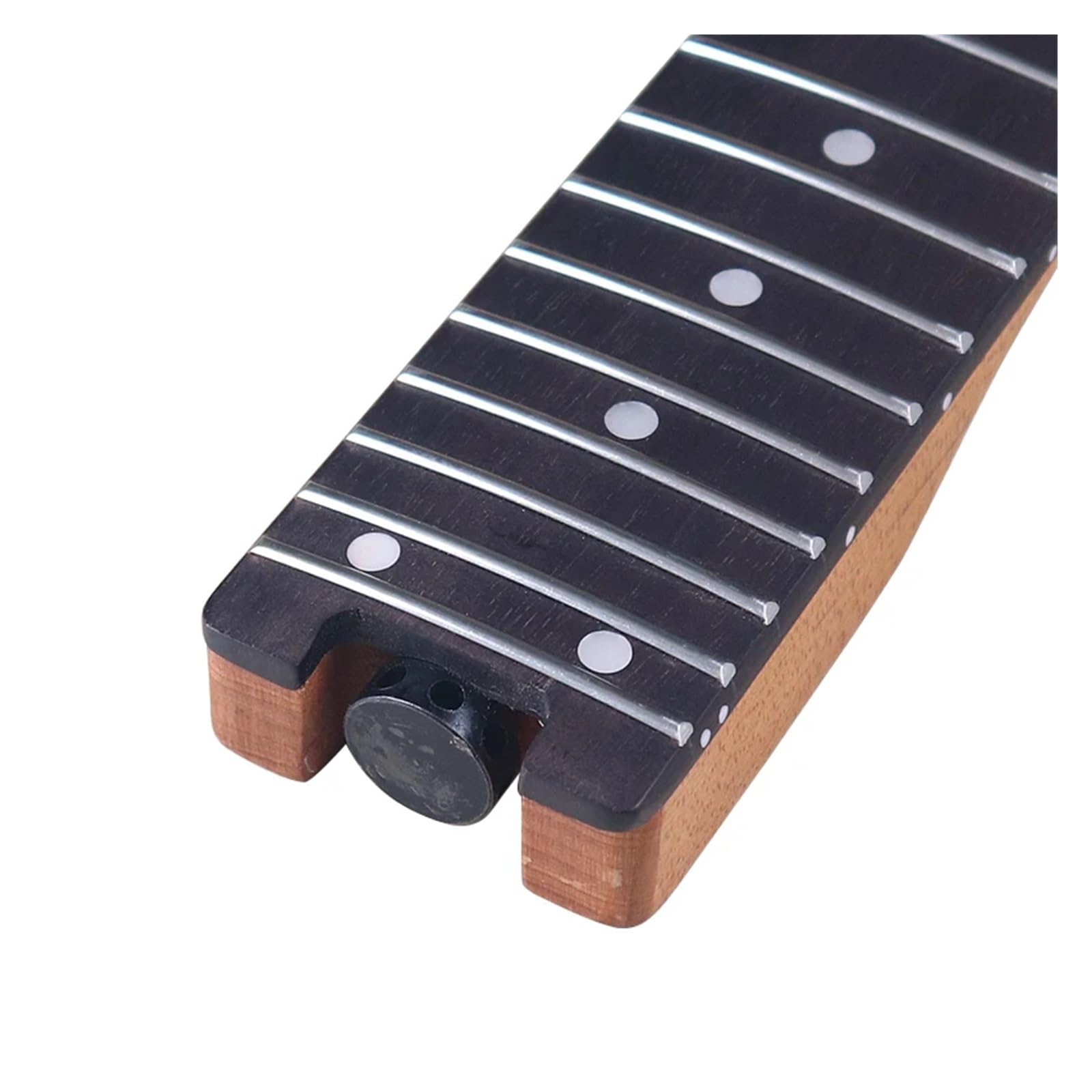 Manico for chitarra elettrica senza testa acero canadese tostato 24 tasti larghezza 5,6 cm tastiera in palissandro for chitarre da viaggio a 6 corde
