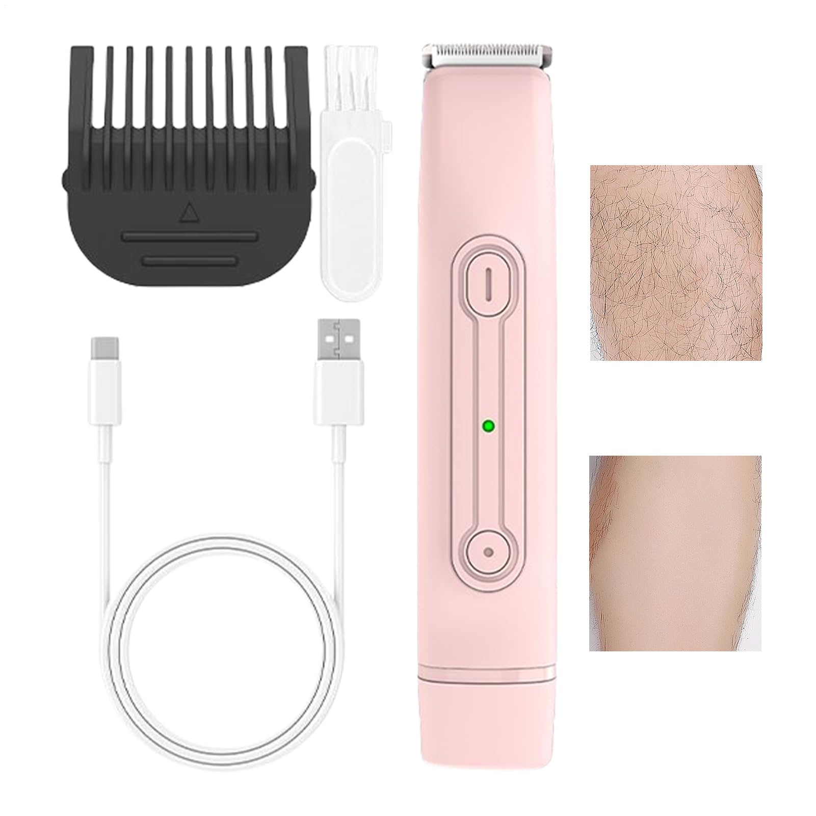 Depilatore Bikini,Rasoio Elettrico Pube | Dispositivo Impermeabile Doppia