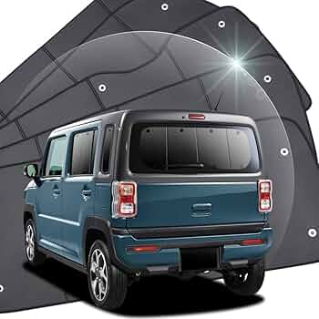 ハスラー　サンシェード　リアセット Amazon | 新型 ハスラー MR52S MR92S サンシェード リア用 車