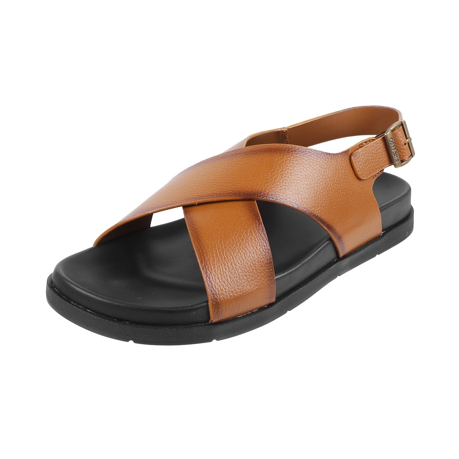 Metro Men Tan Synthetic Leather Sandal UK/6 EU/40 (18-240) (B0CPTFB4QN) Amazon Price History, Amazon Price Tracker