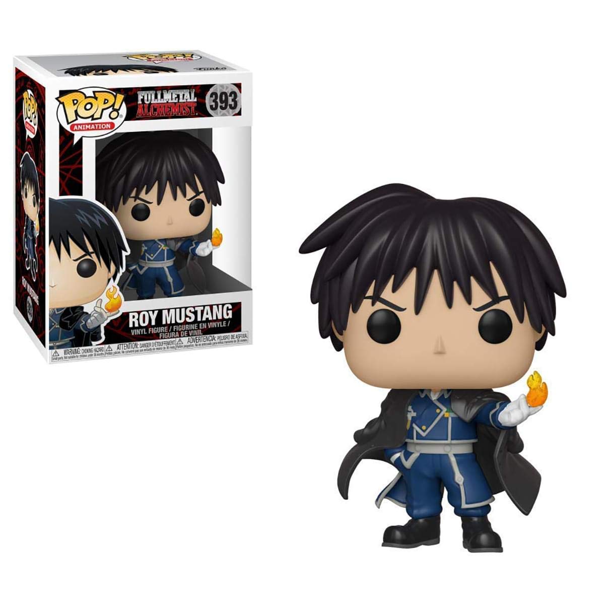FunkoPOP! Vinyl: Full Metal Alchemist: Colonel Roy Mustang Mustang - Collectable Vinyl Figure - Gift Idea - Official Merchandise - Toys for Kids & Adults - Anime Fans - Model Figure for Collectors