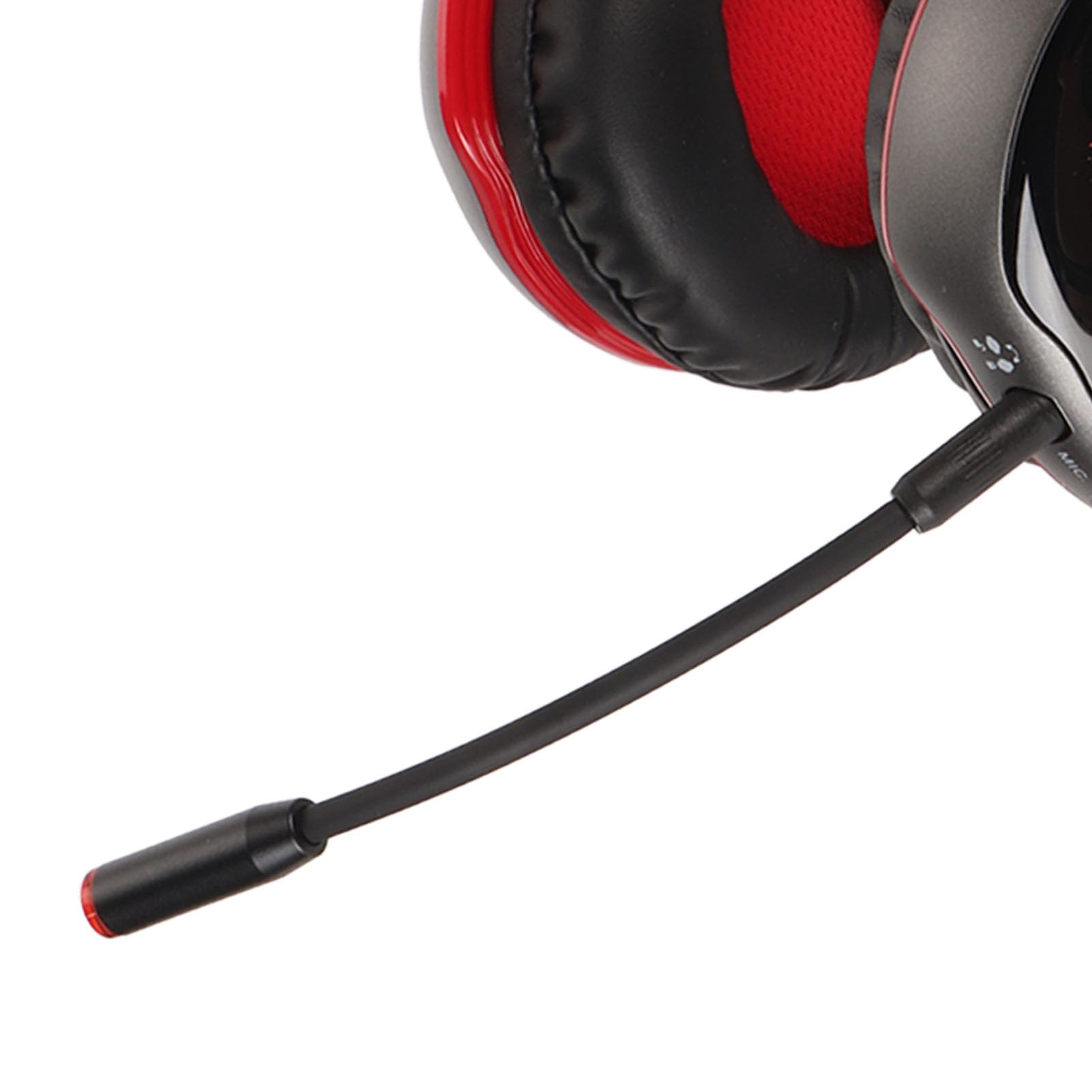 Cuffie da Gioco per PC Cuffie Wireless con Surround Virtuale 7.1 2.4G, Microfono con Cancellazione del Rumore, Plug and Play per Giocatori, Batteria da 1000 MAh