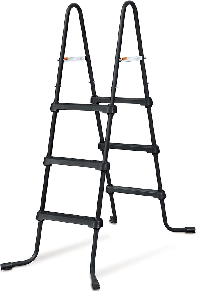 Escalera para piscina sobre tierra 3 peldaños 36 pulgadas miniatura 3