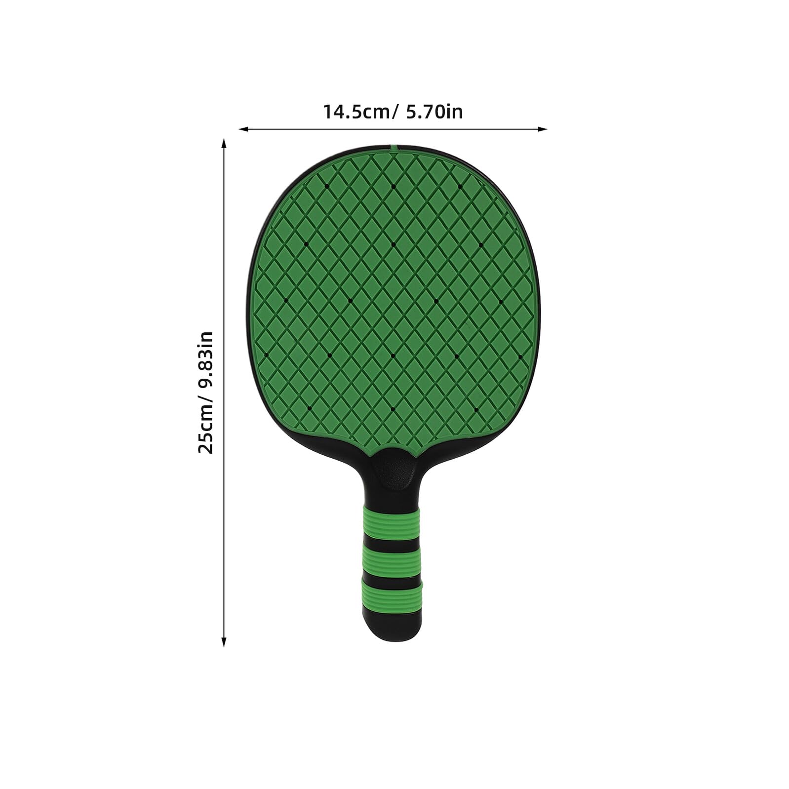 Healeved Set Racchette da Ping Pong Penhold per Principianti, Impugnatura Antiscivolo Ergonomica, Plastica Resistente, Adatte per Allenamento Interno ed Esterno, Controllo