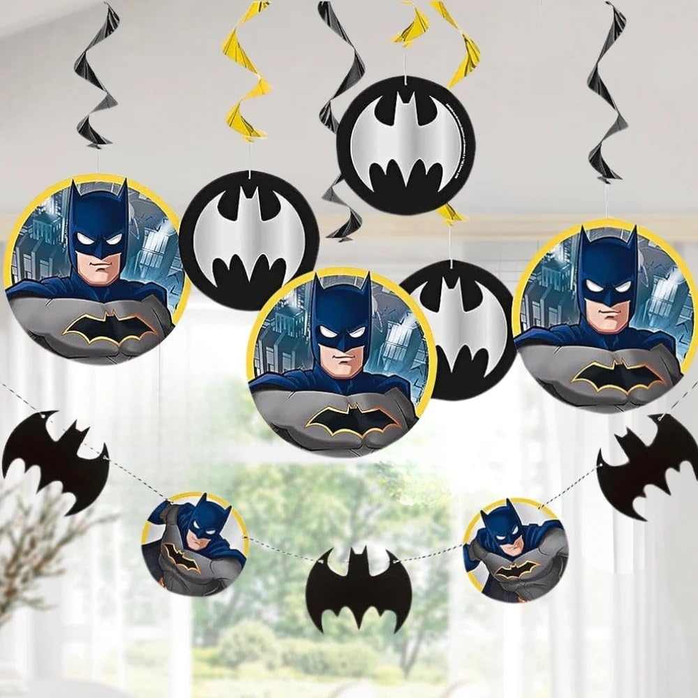 BANNER STRISCIONE Compleanno - Batman - CON NOME Foto Ed Eta Bimbo A - Foto 4