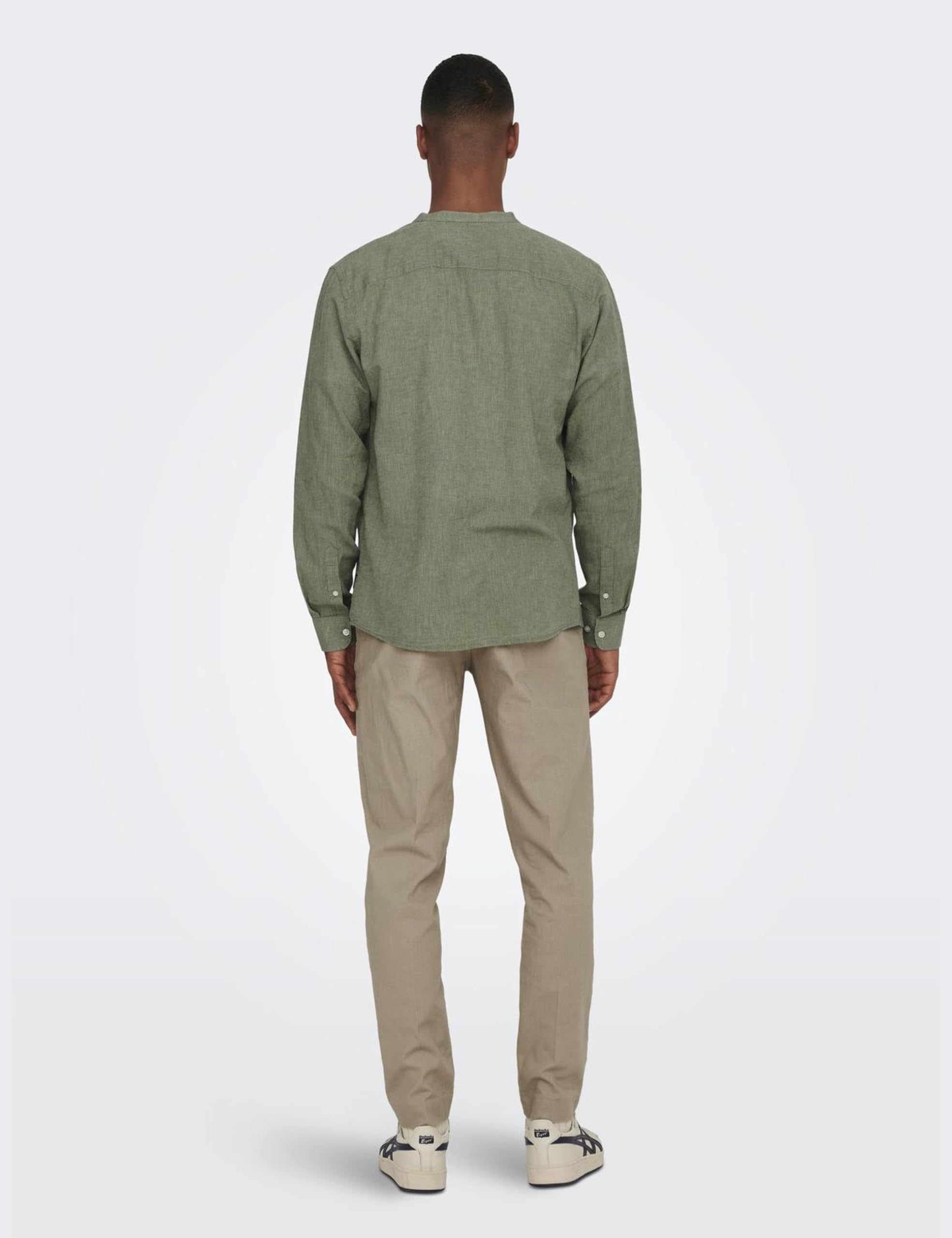 Only & Sons Herren Freizeit Hemd ONSCAIDEN SOLID - Slim Fit XS S M L XL XXL – Bild 5