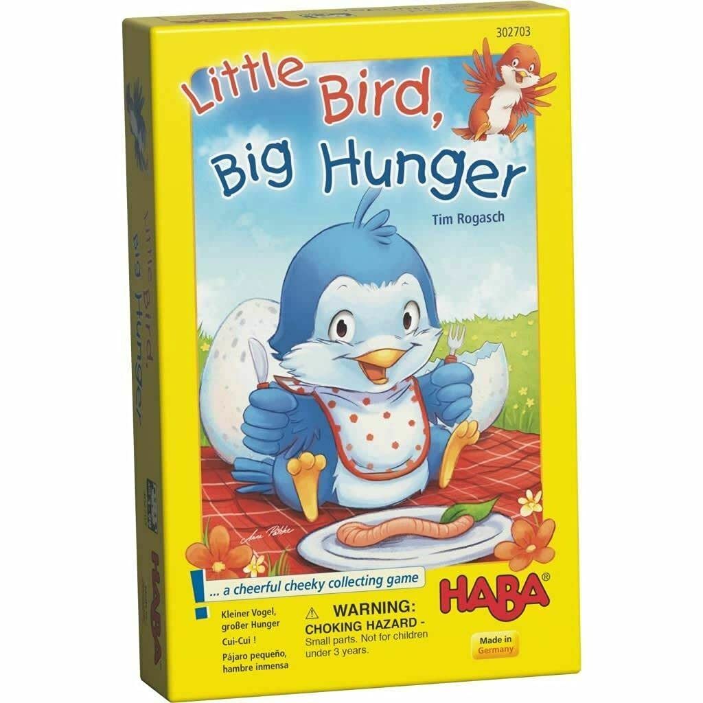 HABA Little Bird, Big Hunger - A Cheerfully Cheeky Collecting Game for Ages 3 and Up (Made in Germany)