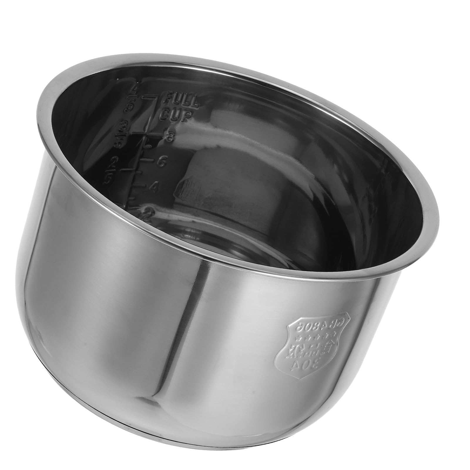 Olla Interior de Cocción para Cocedora de Arroz 4l de Acero Inoxidable