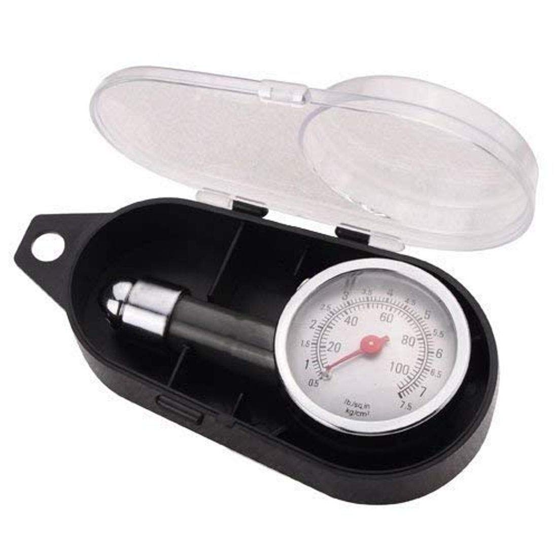 Tire Pressure Gauge with TTC 200SI Car Truck Non-Slip Grip Heavy Duty Premium Tyre Pressure Gauge