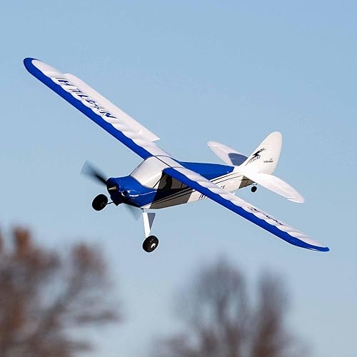 Miniatura 2 de HobbyZone RC Airplane Sport Cub S 2 24.213 in RTF Todo lo necesario para volar está incluidoTecnología segura HBZ444000, BlancoAzul